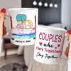 Couples Who Fart Together - Personalized Couple Mug - Gift For Couple