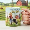 Cow Farmer Coffee Mug - Personalized Gifts For Farmer Coffee Mug 04NATI251125