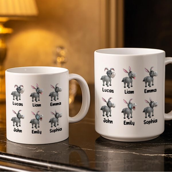 Coworkers To Friends With Potty Mouth & Conversations - Personalized Custom Coffee Mug - COL125_MG