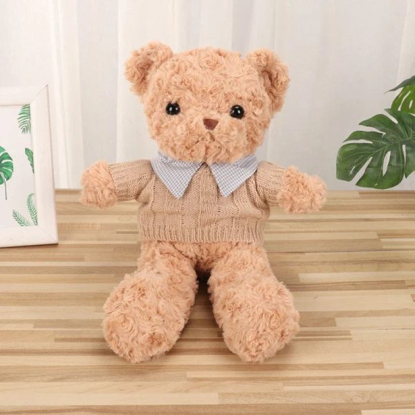 Cozy Sweater Bear Plush Doll 30 cm and 40 cm