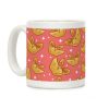Crab Rangoons Pattern Red Coffee Mug