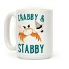 Crabby & Stabby Coffee Mug