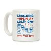Cracking Open A Cold One With The Boys Mount Rushmore Coffee Mug