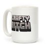 Crafty Bitch Minecraft Parody Coffee Mug