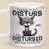Cranky Cat Club - Friend Personalized Custom Mug - Gift For Yourself, Best Friends, Sisters, Family Members, Coworkers