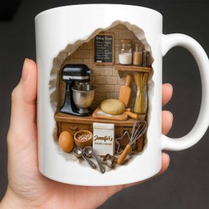 Create Your Own Cozy Baking Corner - Personalized Custom Coffee Mug - COOK026_MG