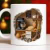 Create Your Own Cozy Baking Corner - Personalized Custom Coffee Mug - COOK026_MG