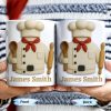 Create Your Personalized Chef Coffee Mug With Custom Name, Chef And Cooking Tools - Personalized Custom Coffee Mug - GRAD306_MG