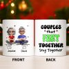 Create Your Personalized Couple Mug With Custom Characters - Personalized Custom Coffee Mug - CPL1033_MG