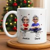 Create Your Personalized Couple Mug With Custom Characters - Personalized Custom Coffee Mug - CPL1033_MG