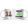 Create Your Personalized Couple Mug With Custom Characters - Personalized Custom Coffee Mug - CPL1033_MG