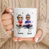 Create Your Personalized Couple Mug With Custom Characters - Personalized Custom Coffee Mug - CPL1033_MG