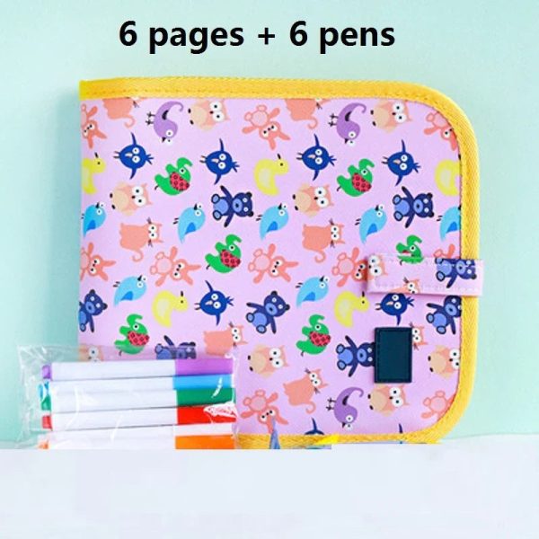 Creative Drawing Board Reusable Art Book for Kids