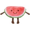 Creative Plush Fruit Toys: Watermelon, Cherry & Apple Dolls for Fun Gifts