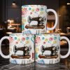 Creative Sewing Machine And Accessories Gift - Personalized Custom Coffee Mug - JBS046_MG