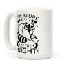 Creature Of The Night Raccoon Coffee Mug