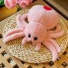 Creepy-Crawly Plush Spider Doll - Adorable Jumping Reptile Toy!