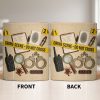 Crime Scene Do Not Cross Mystery Inspired Mug Design - Personalized Custom Coffee Mug - OFC027_MG