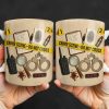 Crime Scene Do Not Cross Mystery Inspired Mug Design - Personalized Custom Coffee Mug - OFC027_MG