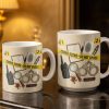Crime Scene Do Not Cross Mystery Inspired Mug Design - Personalized Custom Coffee Mug - OFC027_MG