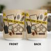 Crime Scene Do Not Cross Mystery Inspired Mug Design - Personalized Custom Coffee Mug - OFC027_MG