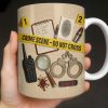 Crime Scene Do Not Cross Mystery Inspired Mug Design - Personalized Custom Coffee Mug - OFC027_MG