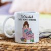 Crochet, I Crochet So I Don't Unravel, Personalized Mug, Gift For Crochet Lovers