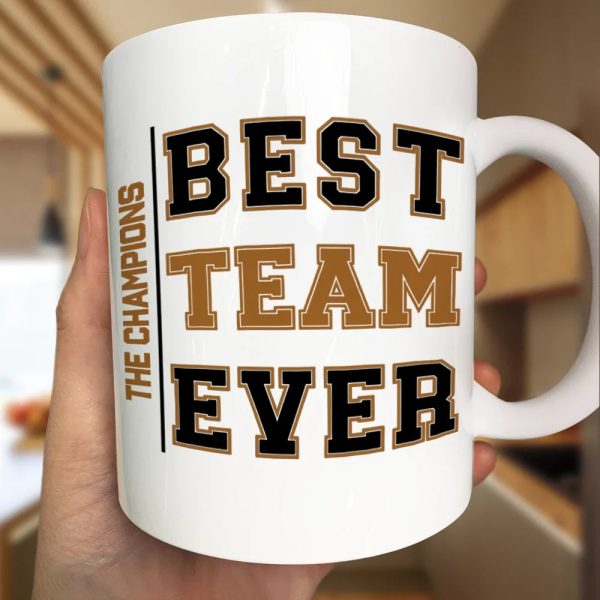 Crossword Best Team Ever Scrabble Name - Personalized Mug