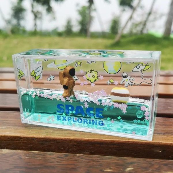 Cruise Ship Decoration Toy Fluid Drift Bottle Titanic Creative Ship