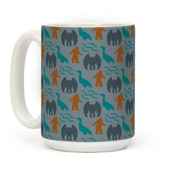Cryptid Face Mask Coffee Mug