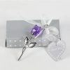 Crystal Glass Artificial Rose