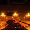 Crystal Glass Candle Holder