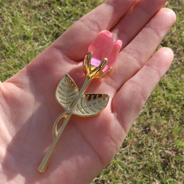 Crystal Rose Artificial Flower – Mother's Day & Anniversary Gift