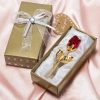 Crystal Rose Artificial Flower – Mother's Day & Anniversary Gift