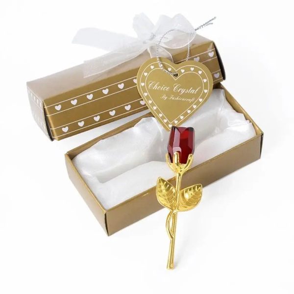 Crystal Rose Artificial Flower – Mother's Day & Anniversary Gift
