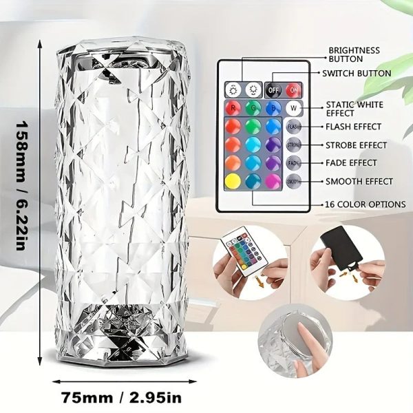 Crystal Touch Lamp