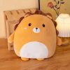 Cuddly Kawaii Zoo Animal Plushies - Soft Squishy Pillows for Kids