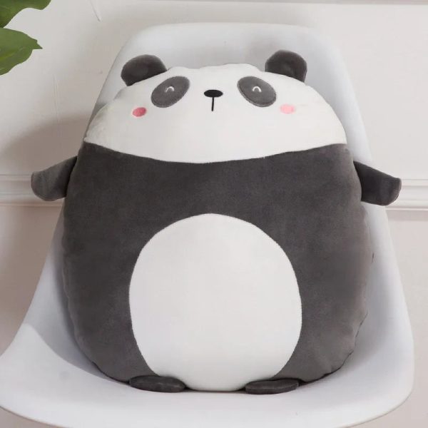 Cuddly Kawaii Zoo Animal Plushies - Soft Squishy Pillows for Kids