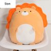 Cuddly Kawaii Zoo Animal Plushies - Soft Squishy Pillows for Kids