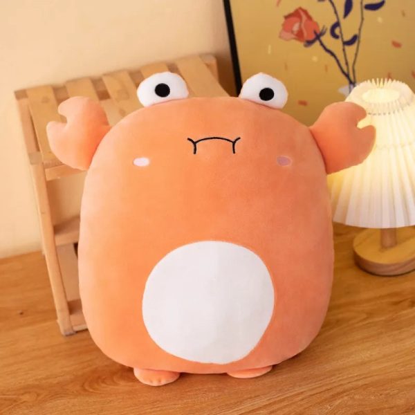 Cuddly Kawaii Zoo Animal Plushies - Soft Squishy Pillows for Kids