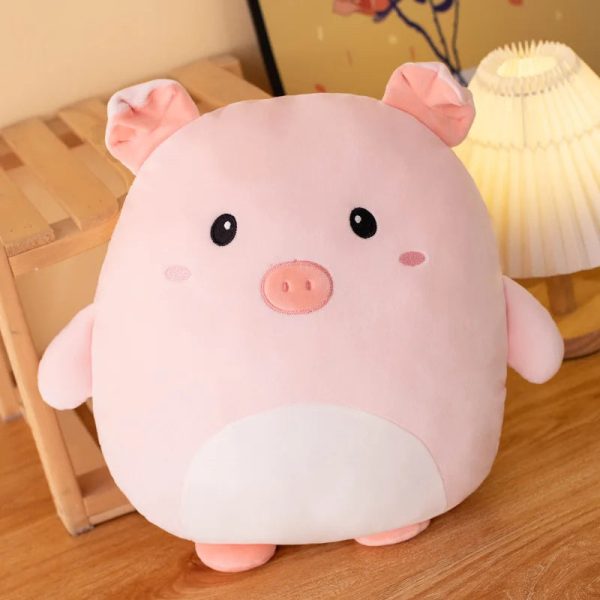 Cuddly Kawaii Zoo Animal Plushies - Soft Squishy Pillows for Kids
