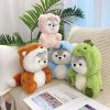 Cuddly Plushie Collection: Adorable Pink Pig, Koala, Dinosaur & More!