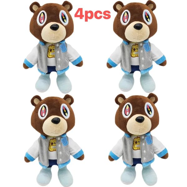 Cuddly Weighted Bear Plush Toy - Soothing Comfort for All Ages