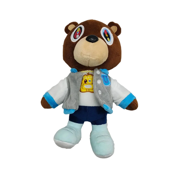 Cuddly Weighted Bear Plush Toy - Soothing Comfort for All Ages