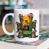 Cunning Raccoon Office Chaos Dumpster Fire Response Team - Personalized Mug - Funny Holiday Gift for Coworkers