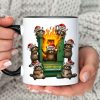 Cunning Raccoon Office Chaos Dumpster Fire Response Team - Personalized Mug - Funny Holiday Gift for Coworkers
