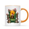 Cunning Raccoon Office Chaos Dumpster Fire Response Team - Personalized Mug - Funny Holiday Gift for Coworkers