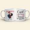 Cupid Ain't A Lie, Personalized Mug, Romantic Couple Gifts