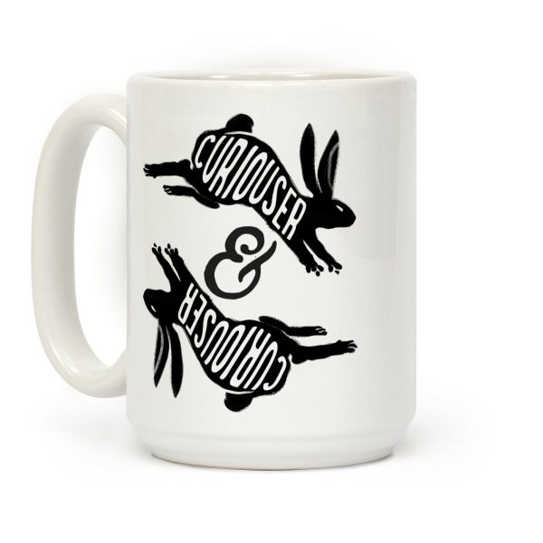 Curiouser And Curiouser Coffee Mug
