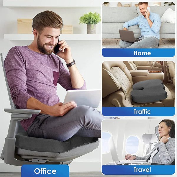 Cushion Your Comfort: Memory Foam U-Shaped Pillow For Wellness